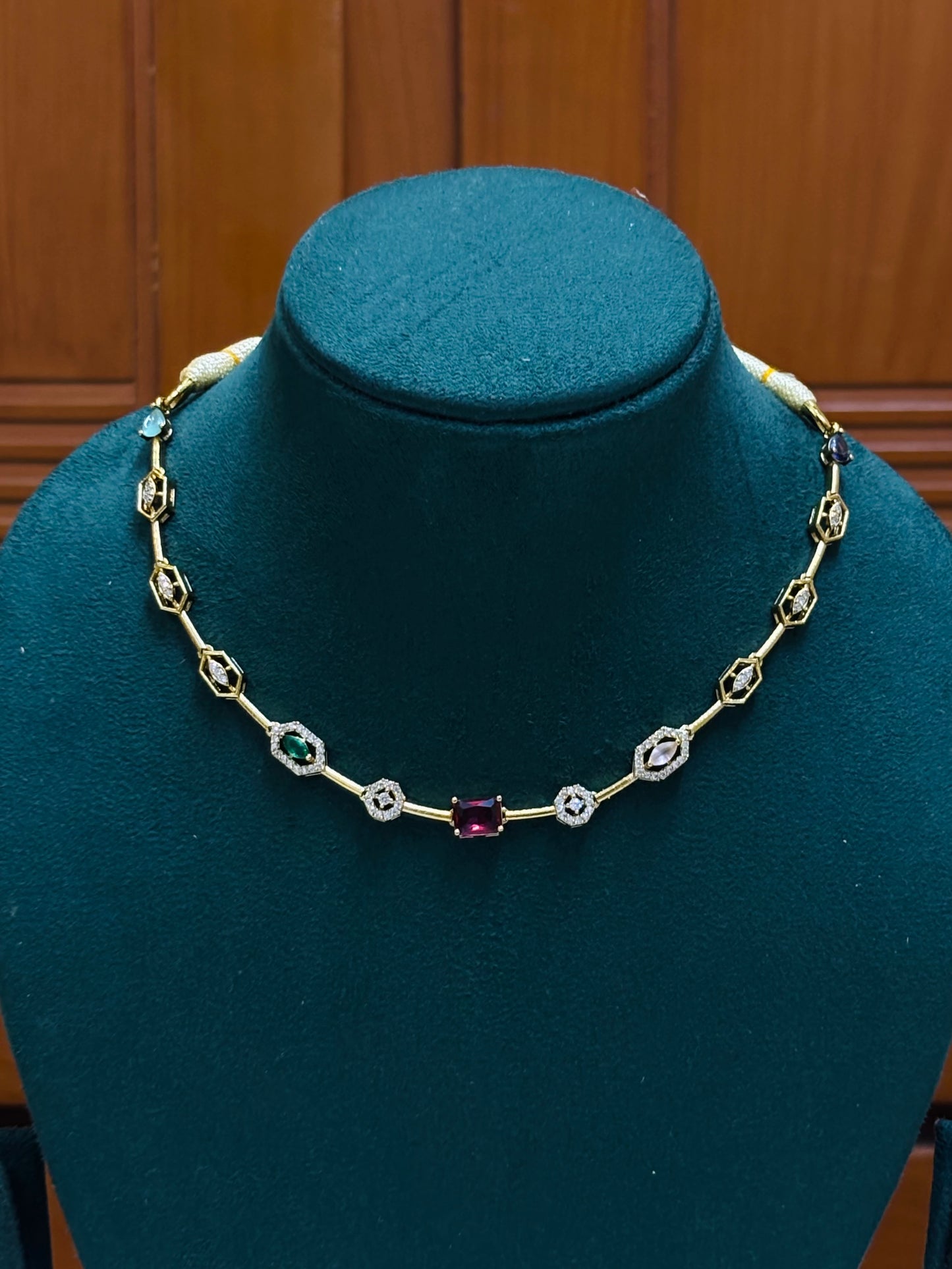 Ruby Necklace-AD029
