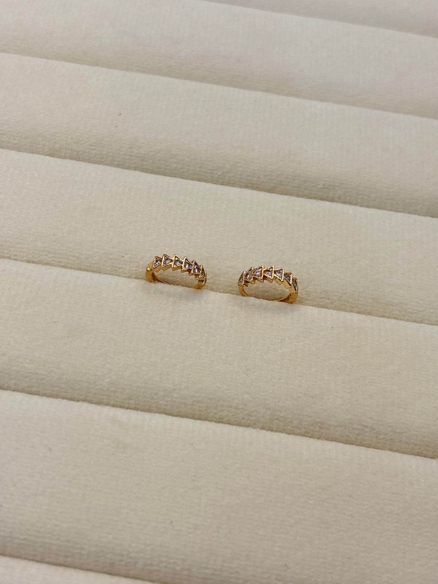 Crystal Bow Stud Earrings-E09