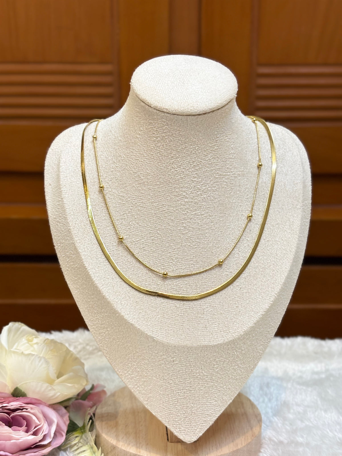 Double-Layer Gold Chain-CL03