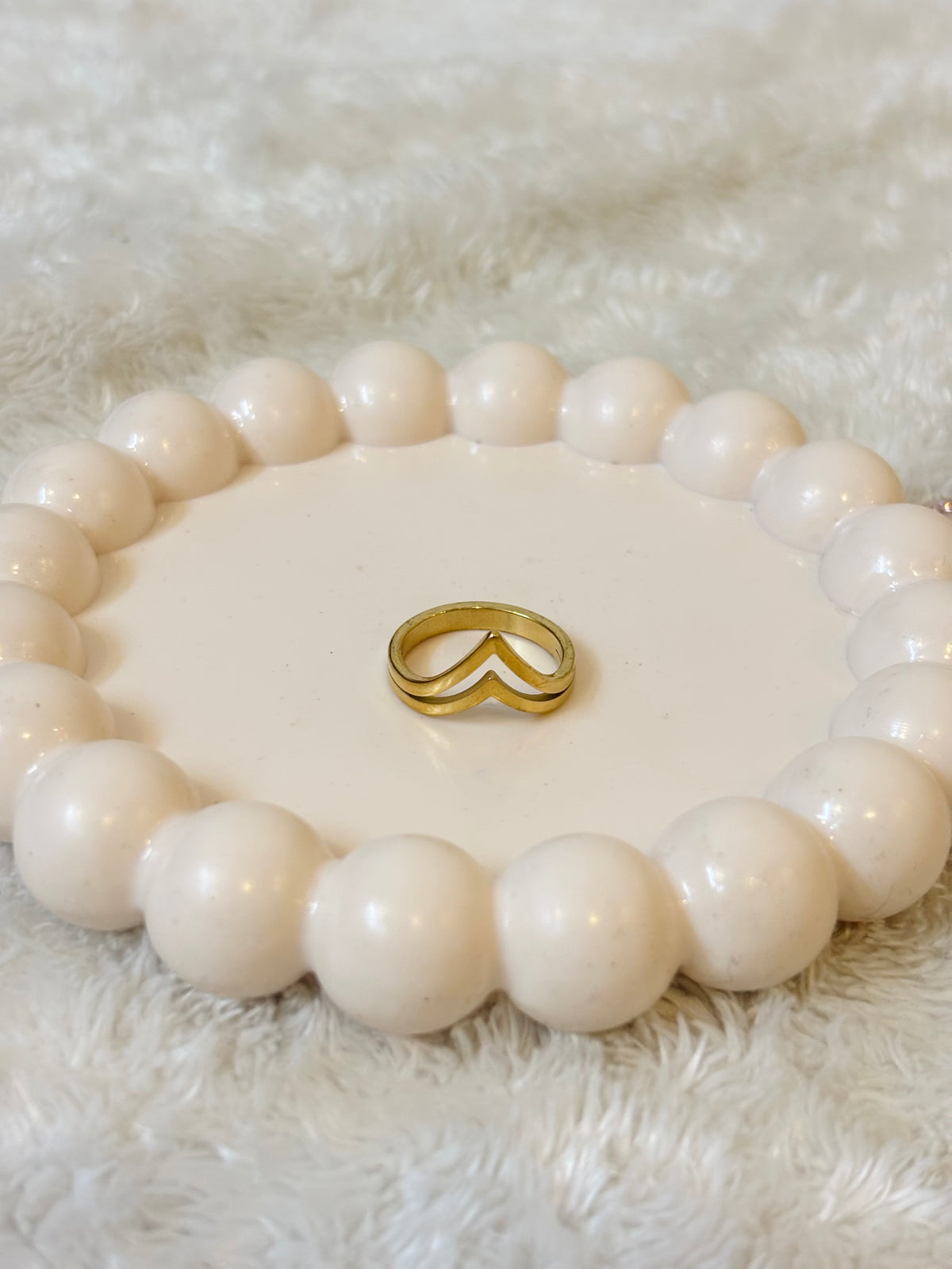 V-Flow Gold Ring-R016