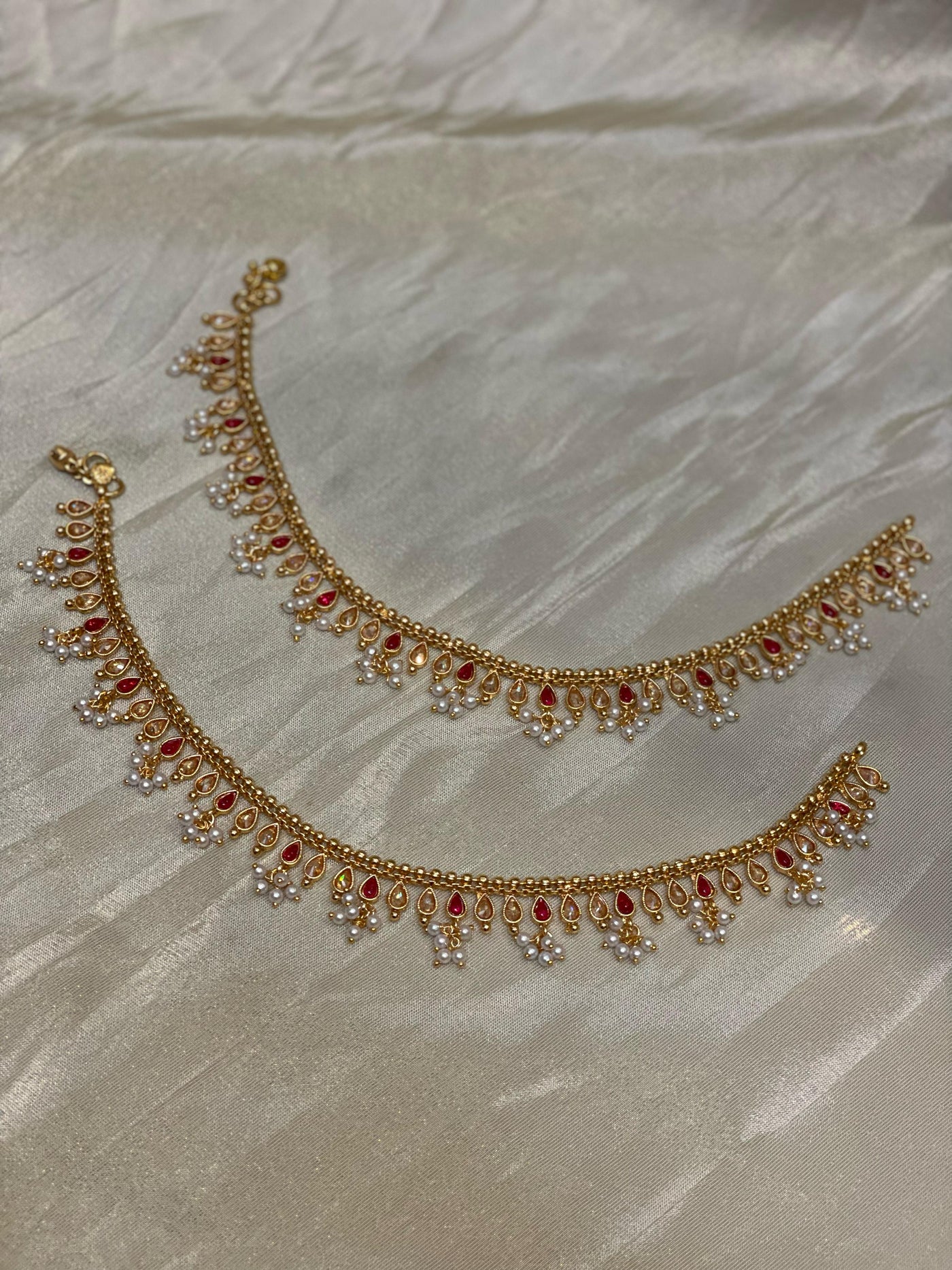 Teardrop Anklets - A001(2)