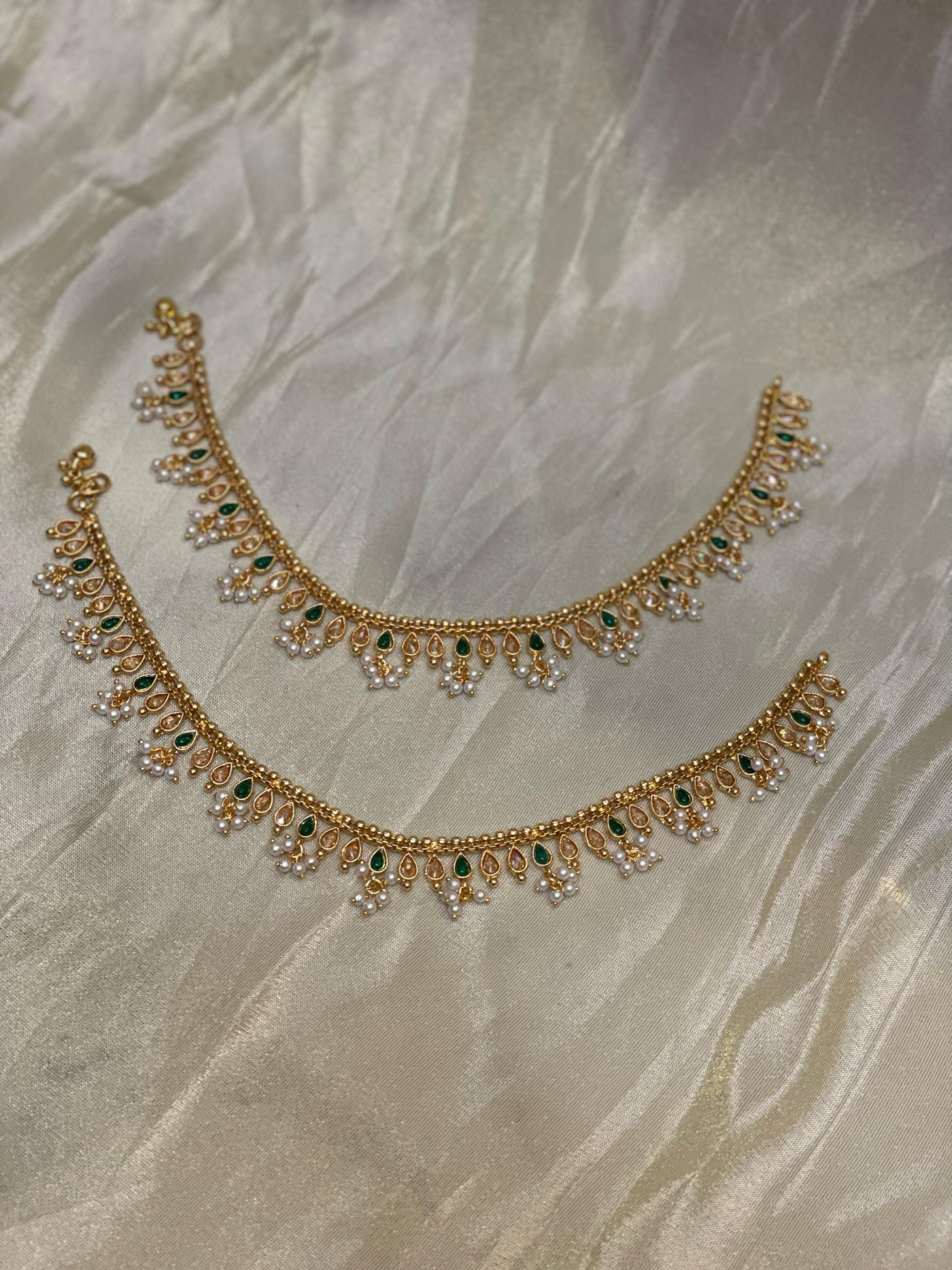 Tear drop Anklets - A001 (1)