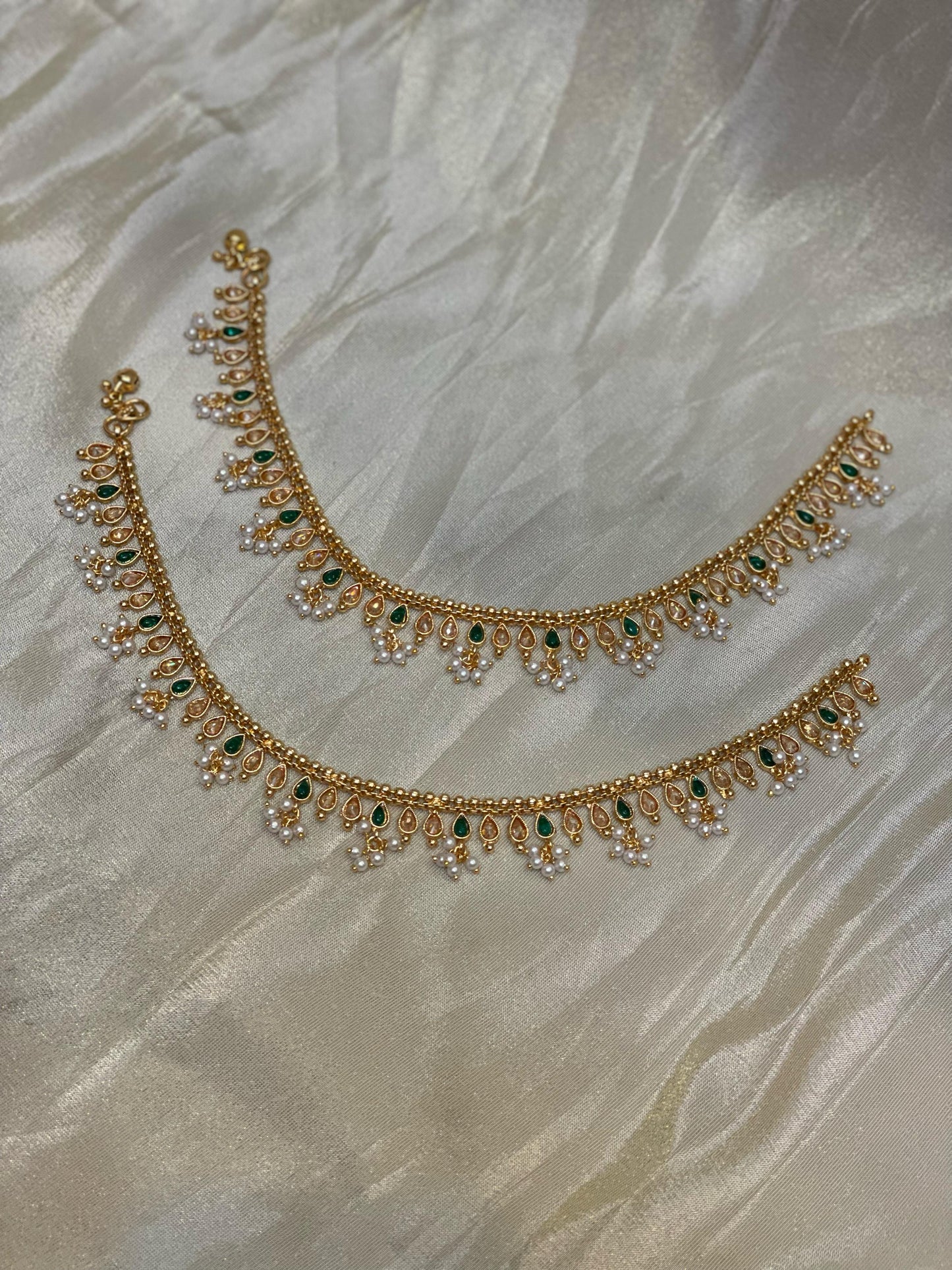 Tear drop Anklets - A001 (1)