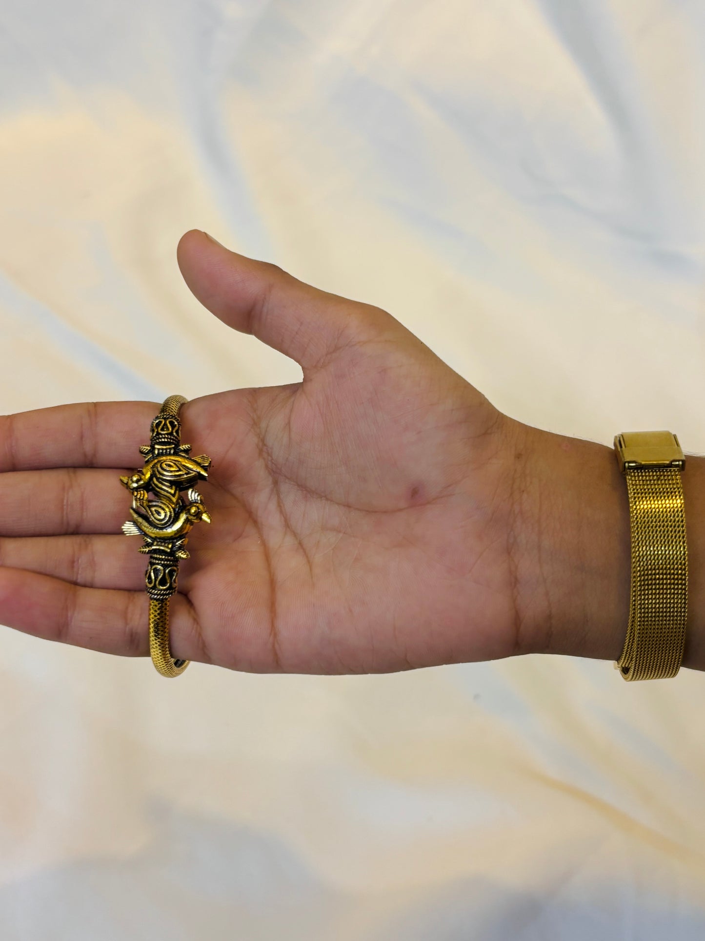 Antique Peacock Bangle