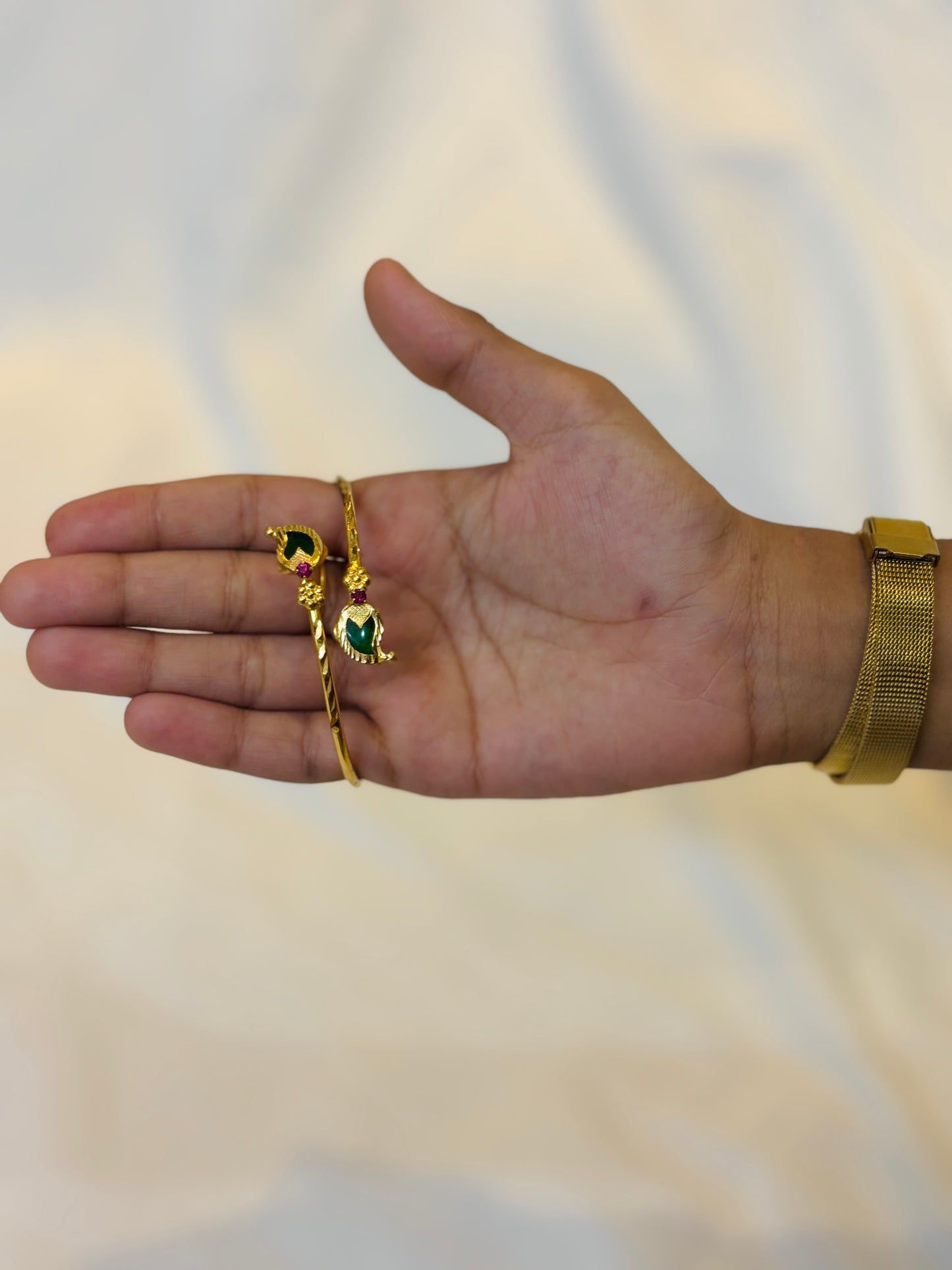 Palakka Peacock Bangle -BA001