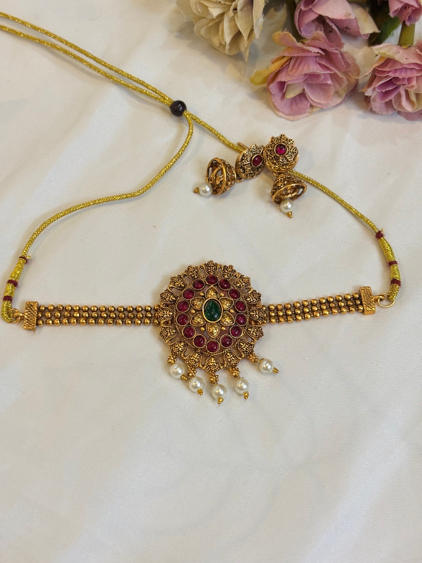 Antique Kundan Choker-CHN5