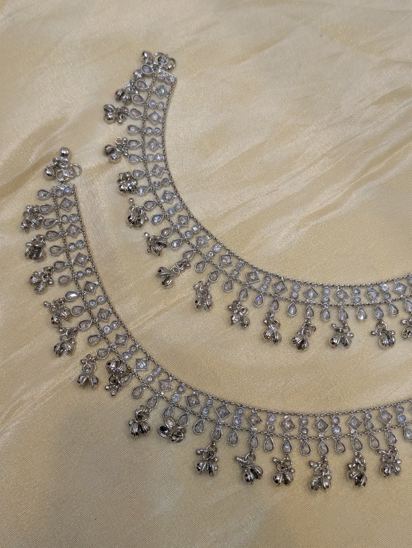 Noor Silver Payal-A007