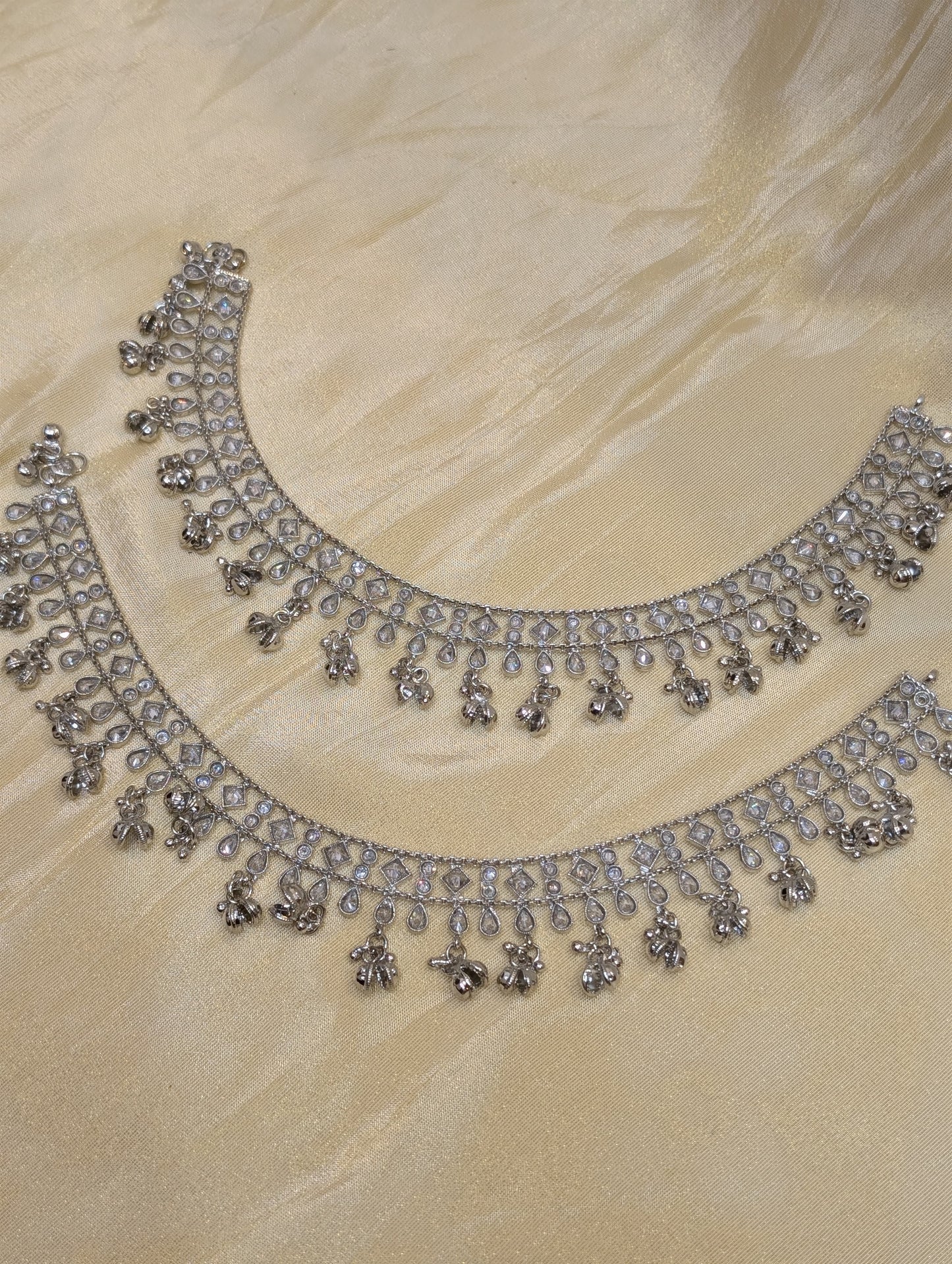 Noor Silver Payal-A007