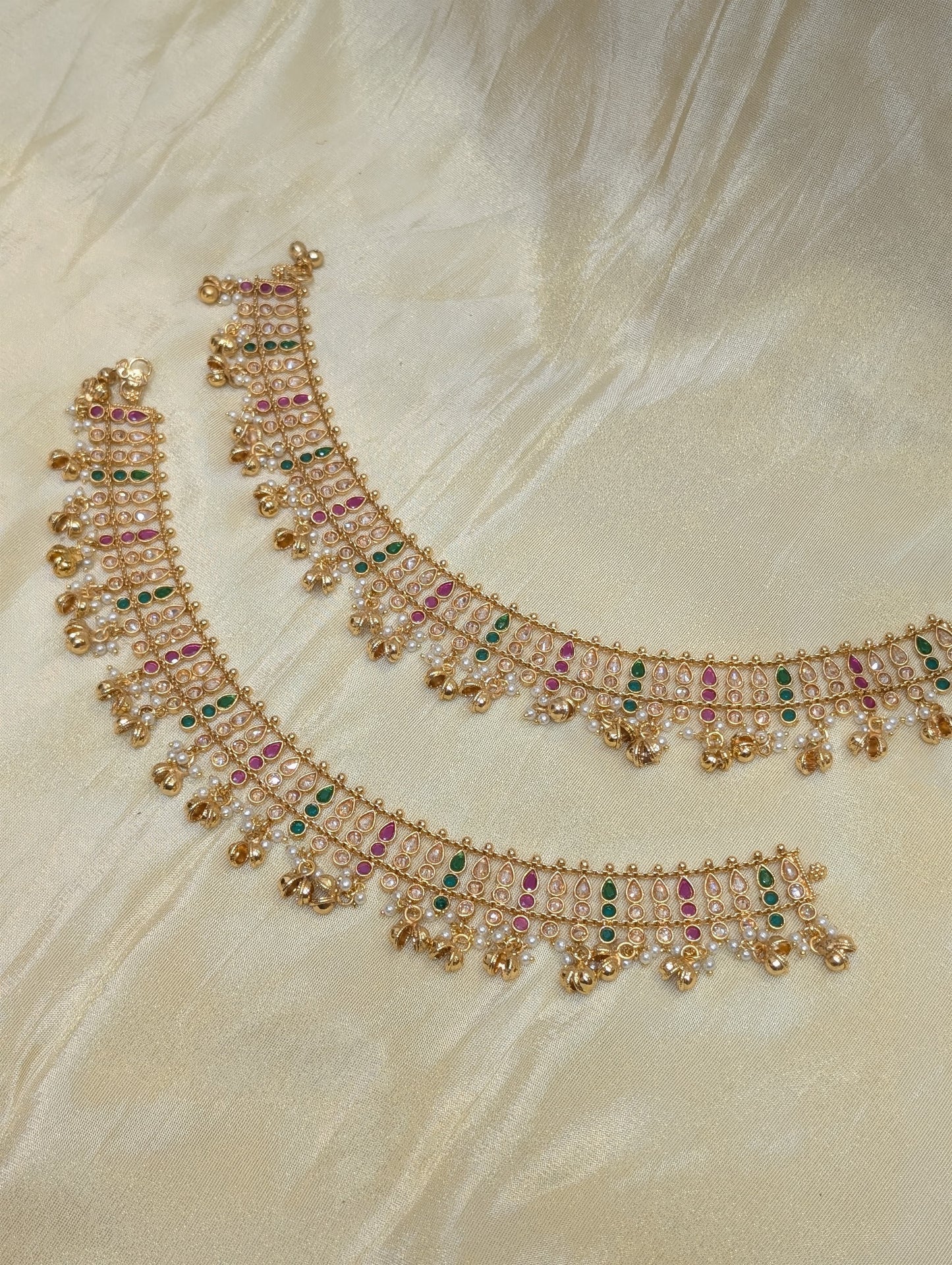 Royal Kundan Payal-A004