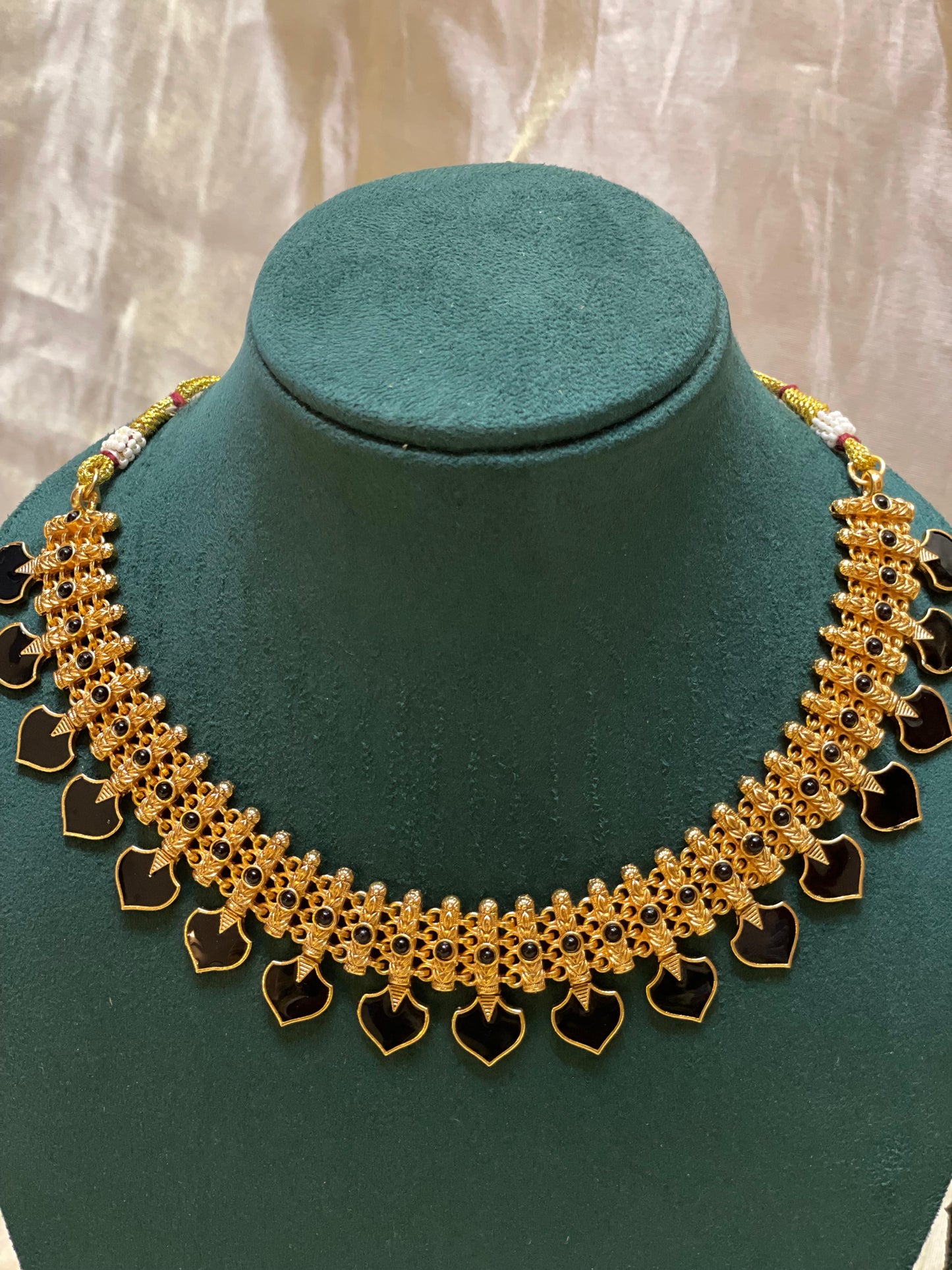 Leaf Necklace Set-N017(01)