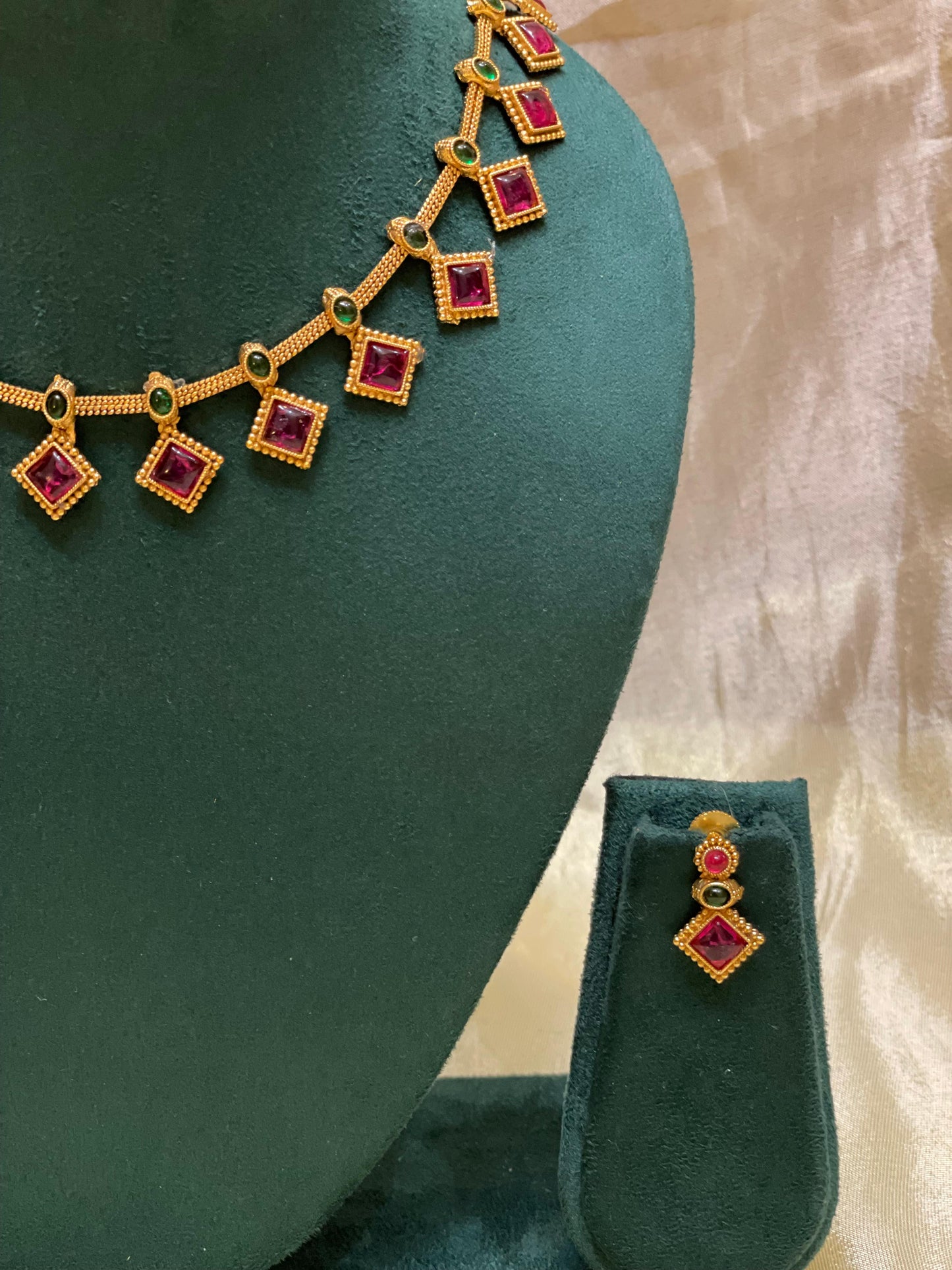 Emerald Ruby Harmony Set-N015(03)