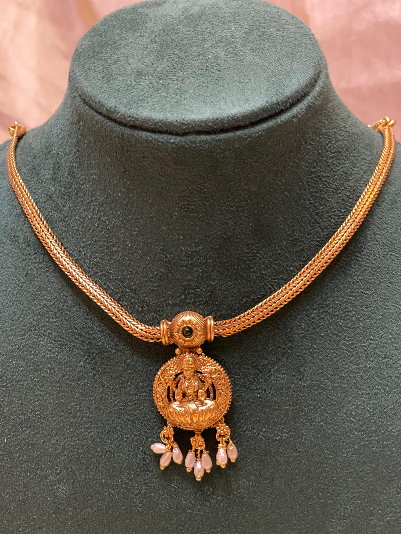 Antique Temple Necklace Set-N013(03)
