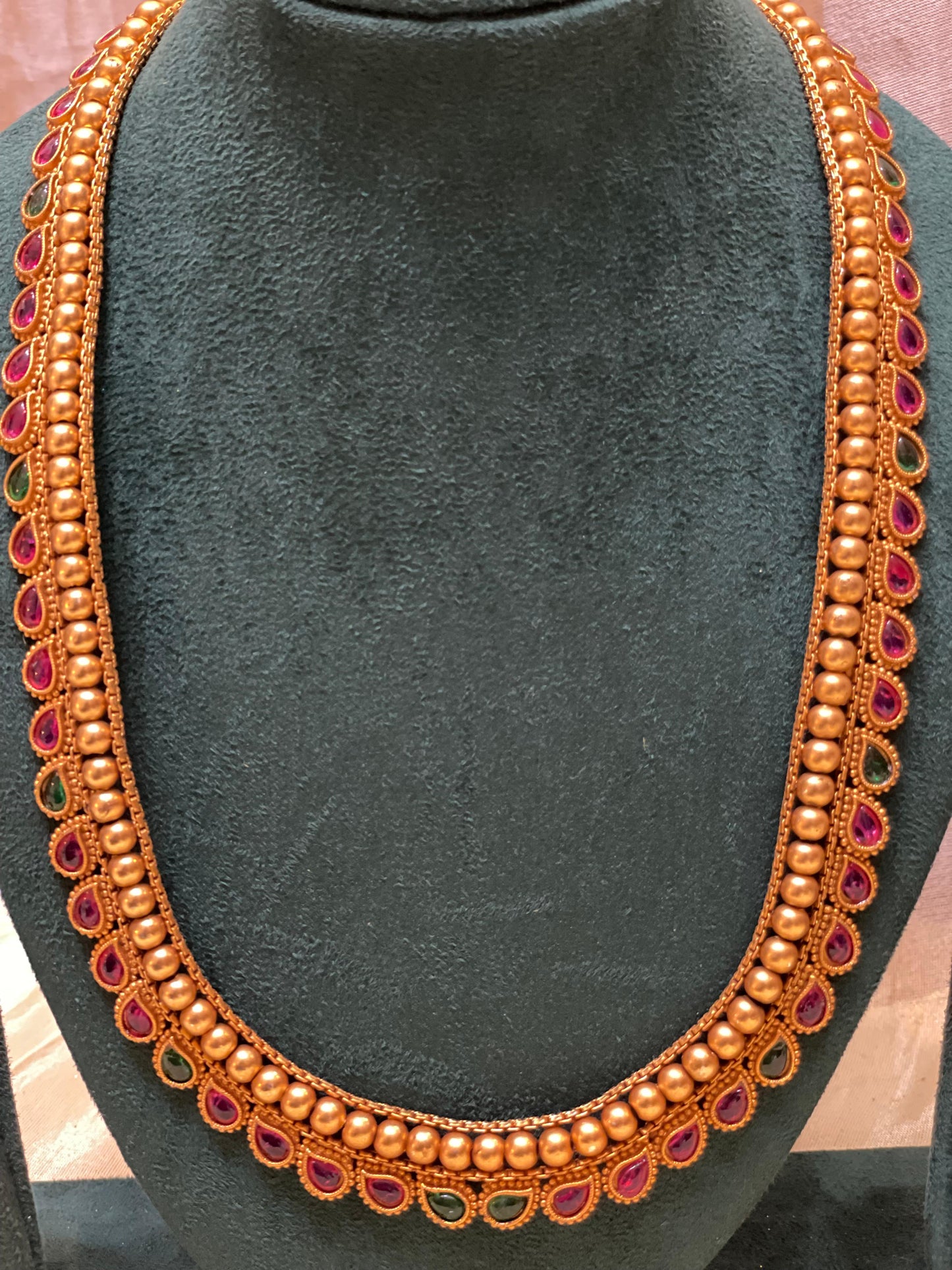 Elegant Gold Bead Haram-HR006(01)
