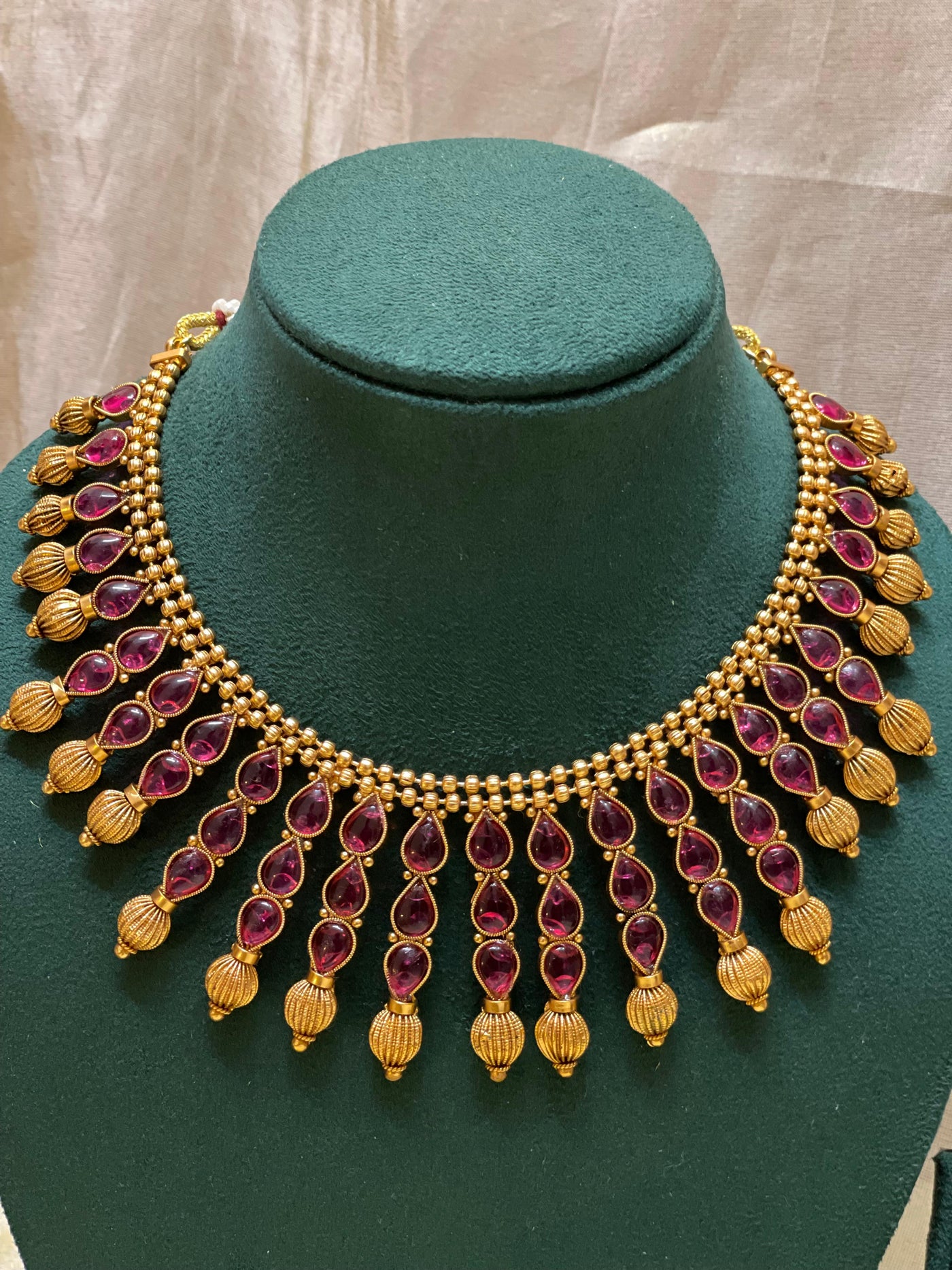 Royal Ruby Necklace-N021