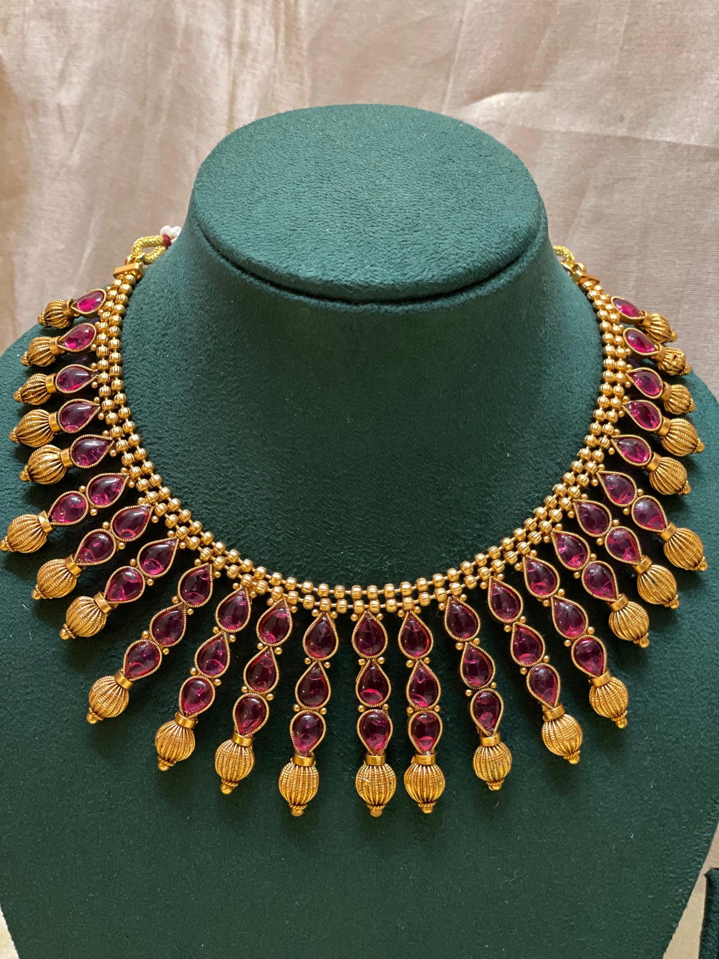 Royal Ruby Necklace-N021