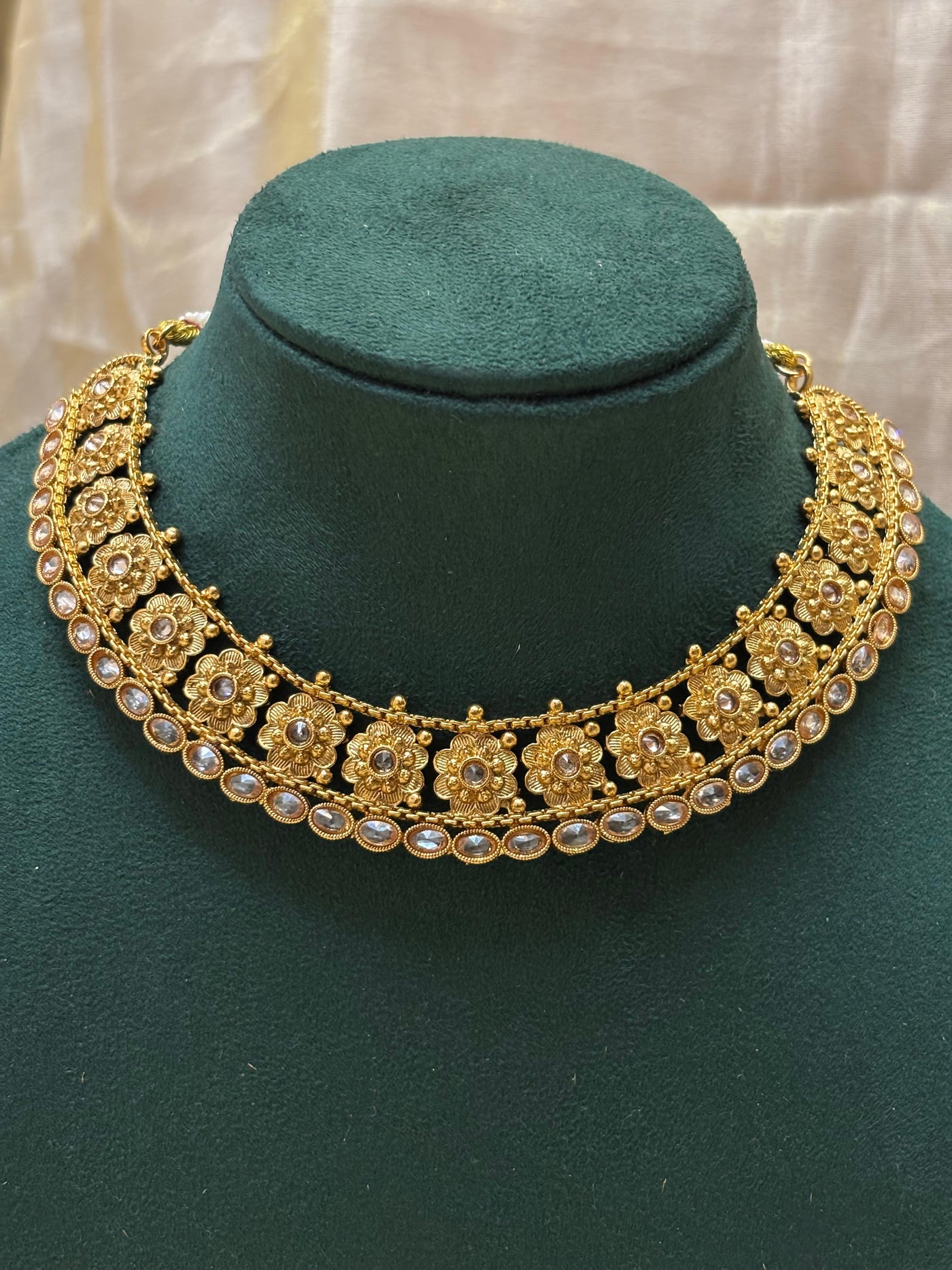 Traditional Kundan Choker Set-CH021(03)