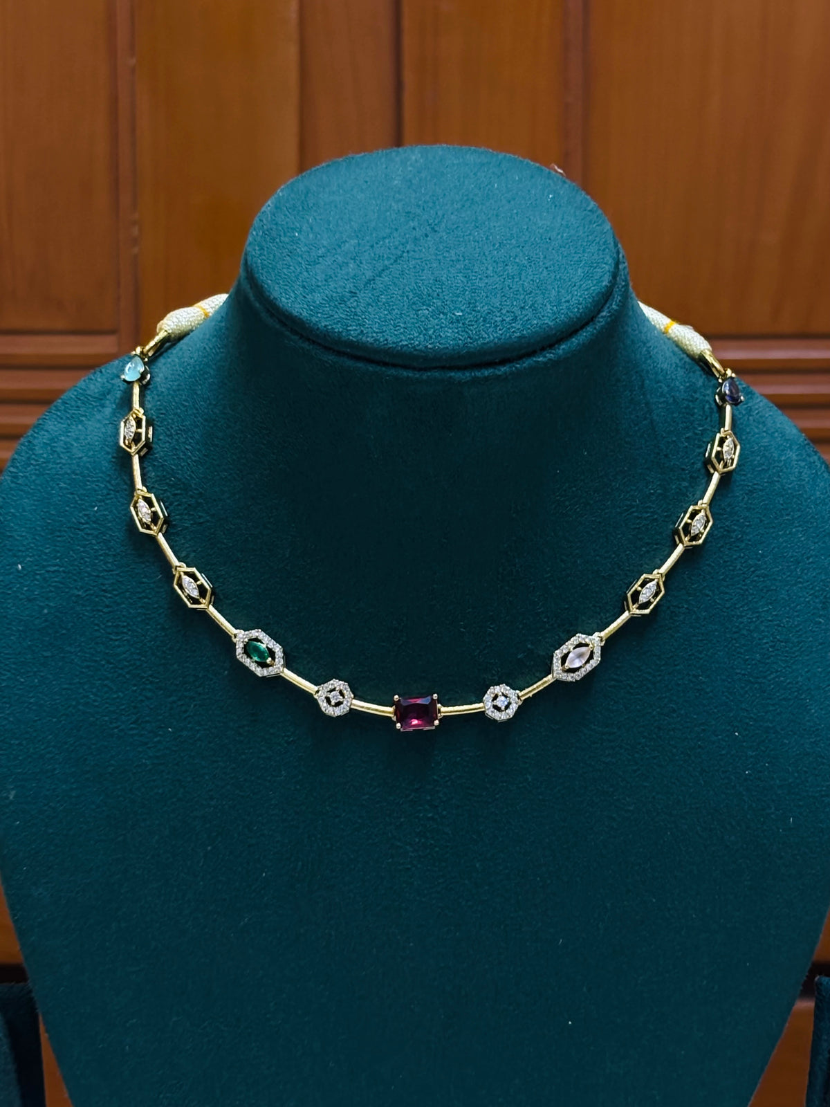 Ruby Necklace-AD029