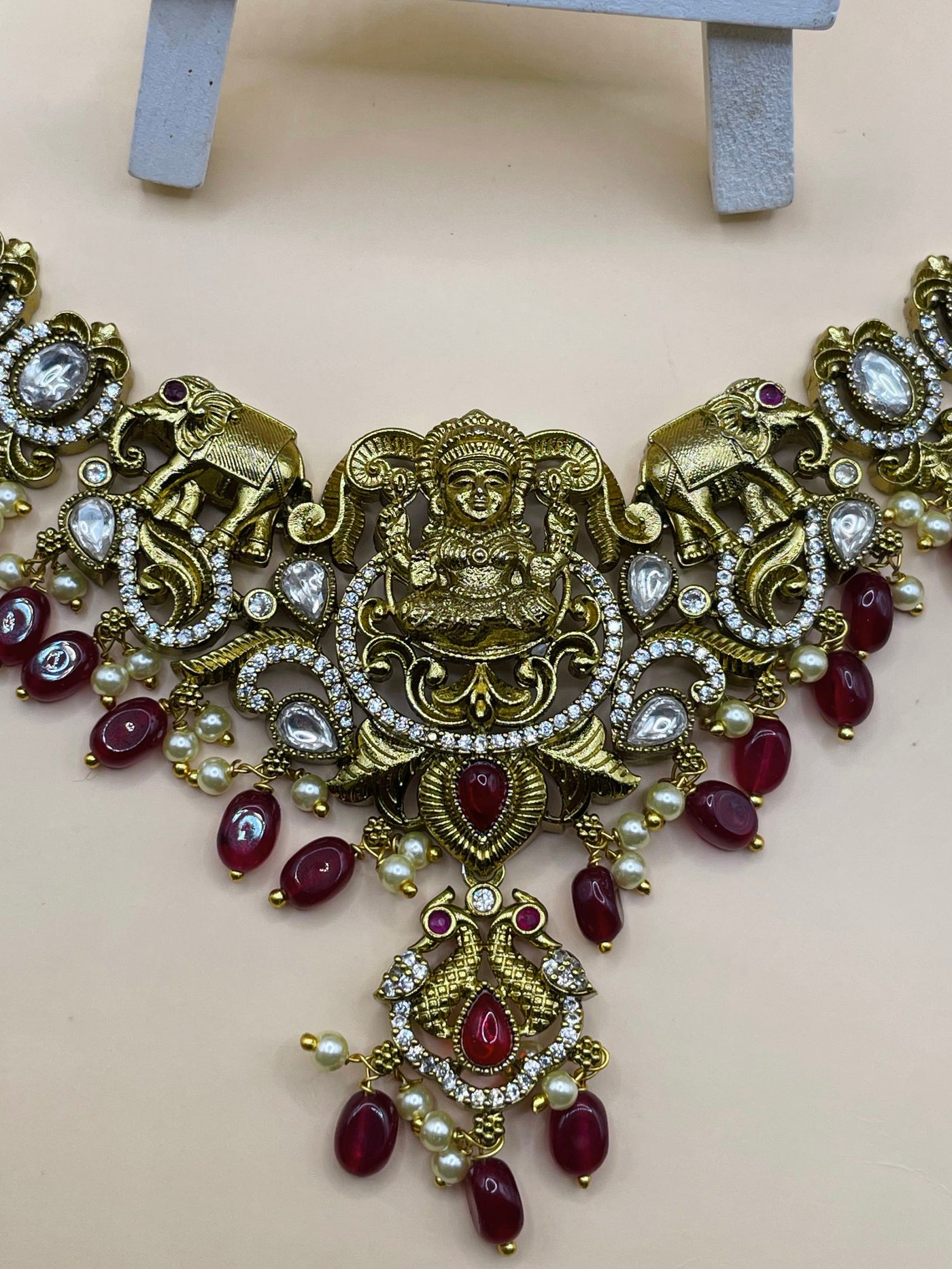Lakshmi Temple Necklace Set
