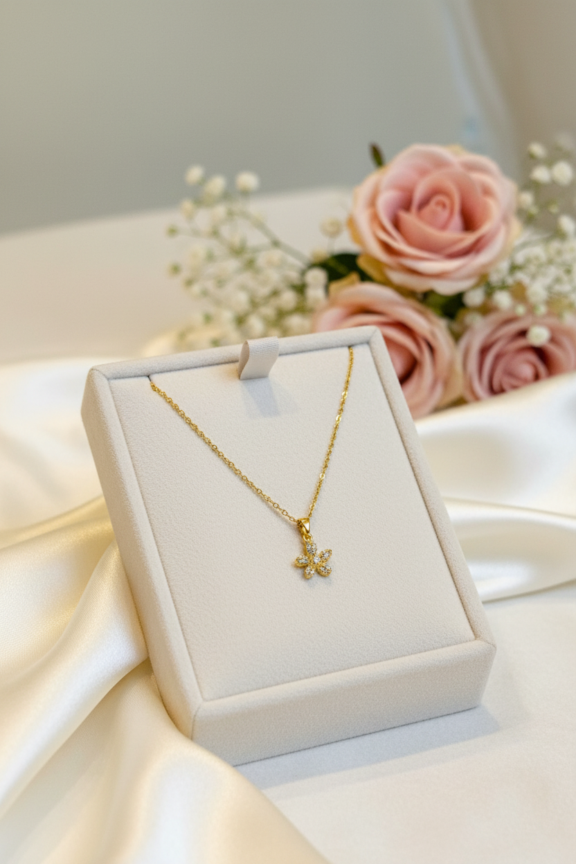 Bloom Kiss Necklace-C05