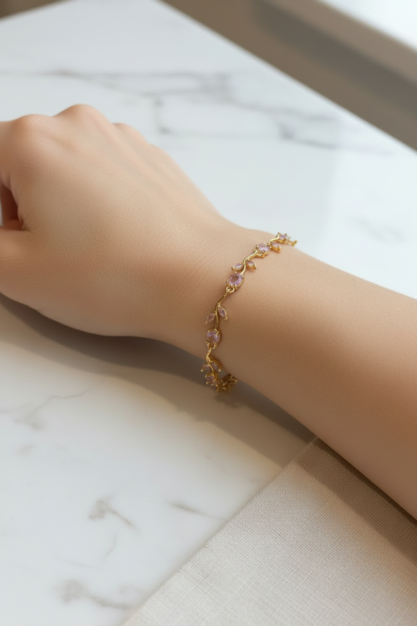 Blushing Tulip Bracelet-BR04