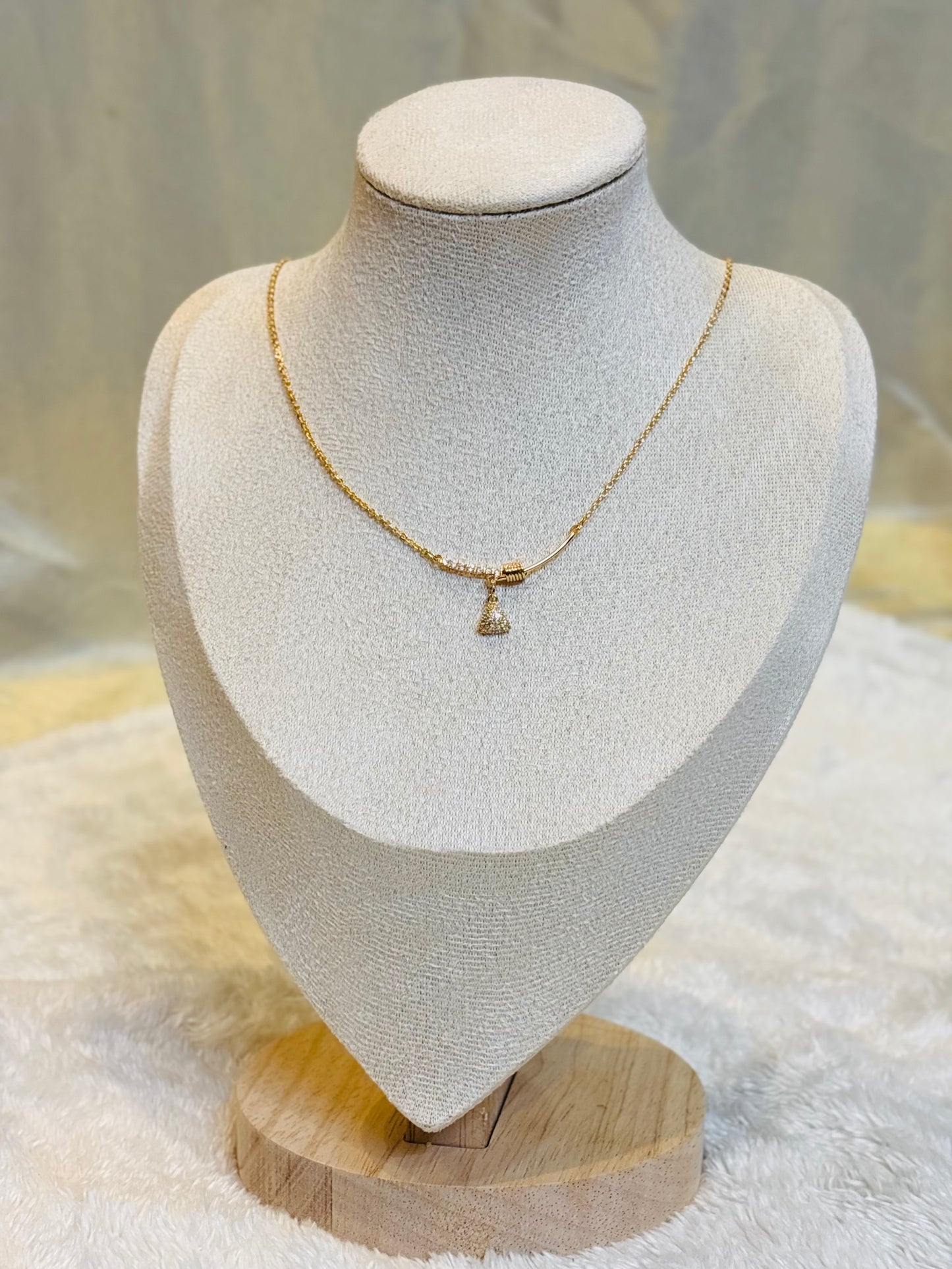 Crystal Charm Necklace-C10