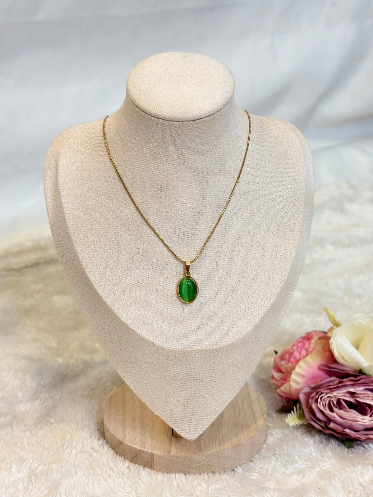 Emerald Glow Pendant-C017