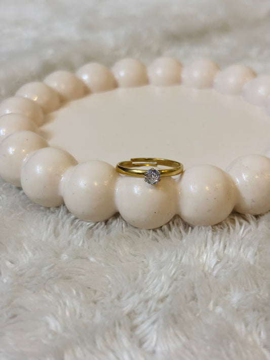 Solitaire Glow Ring-R021