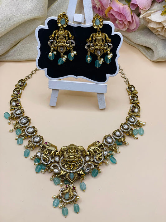 Aaradhya Green Temple set-AD021(01)
