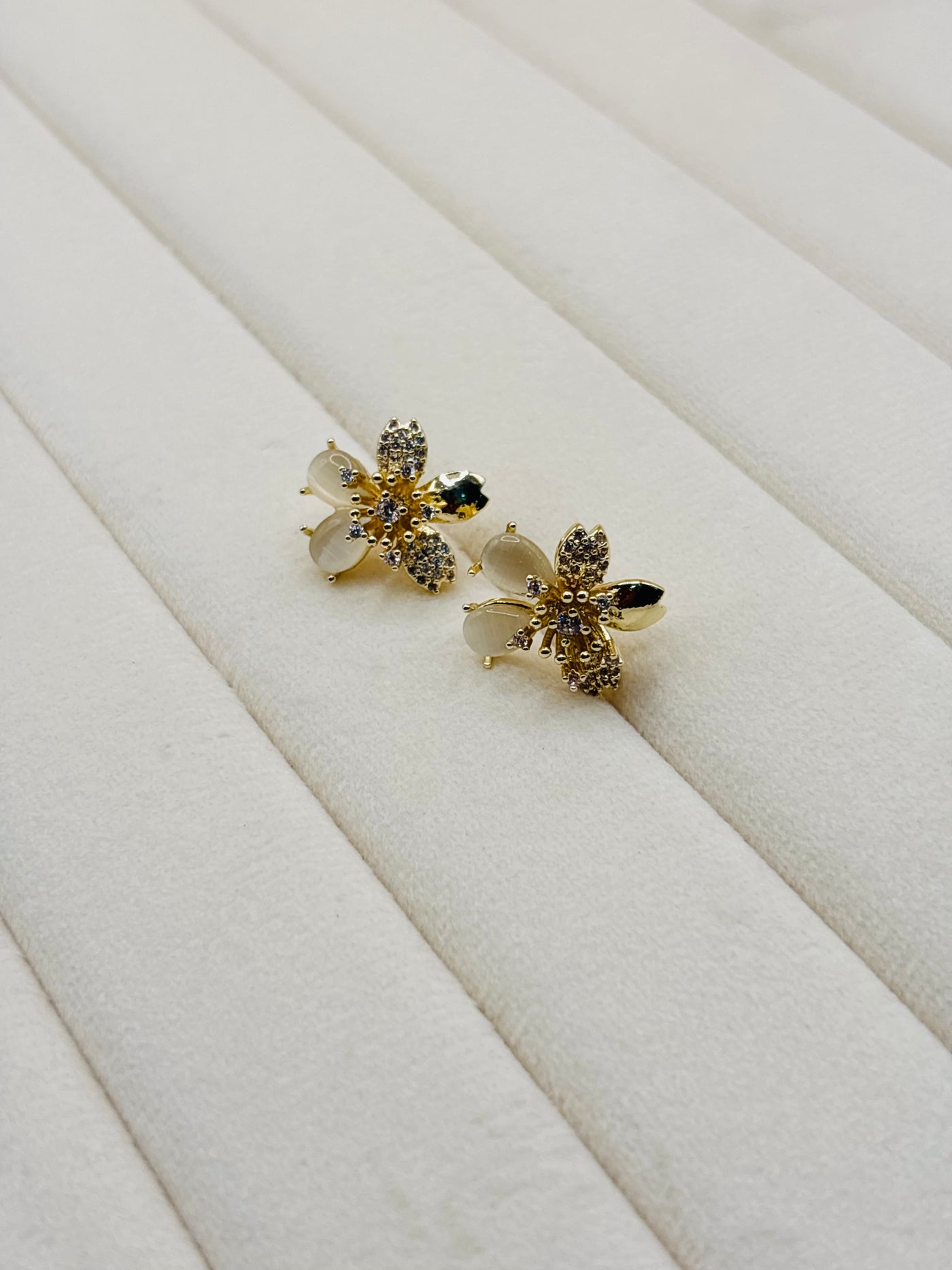 Blossom Floral Stud Earrings-E06
