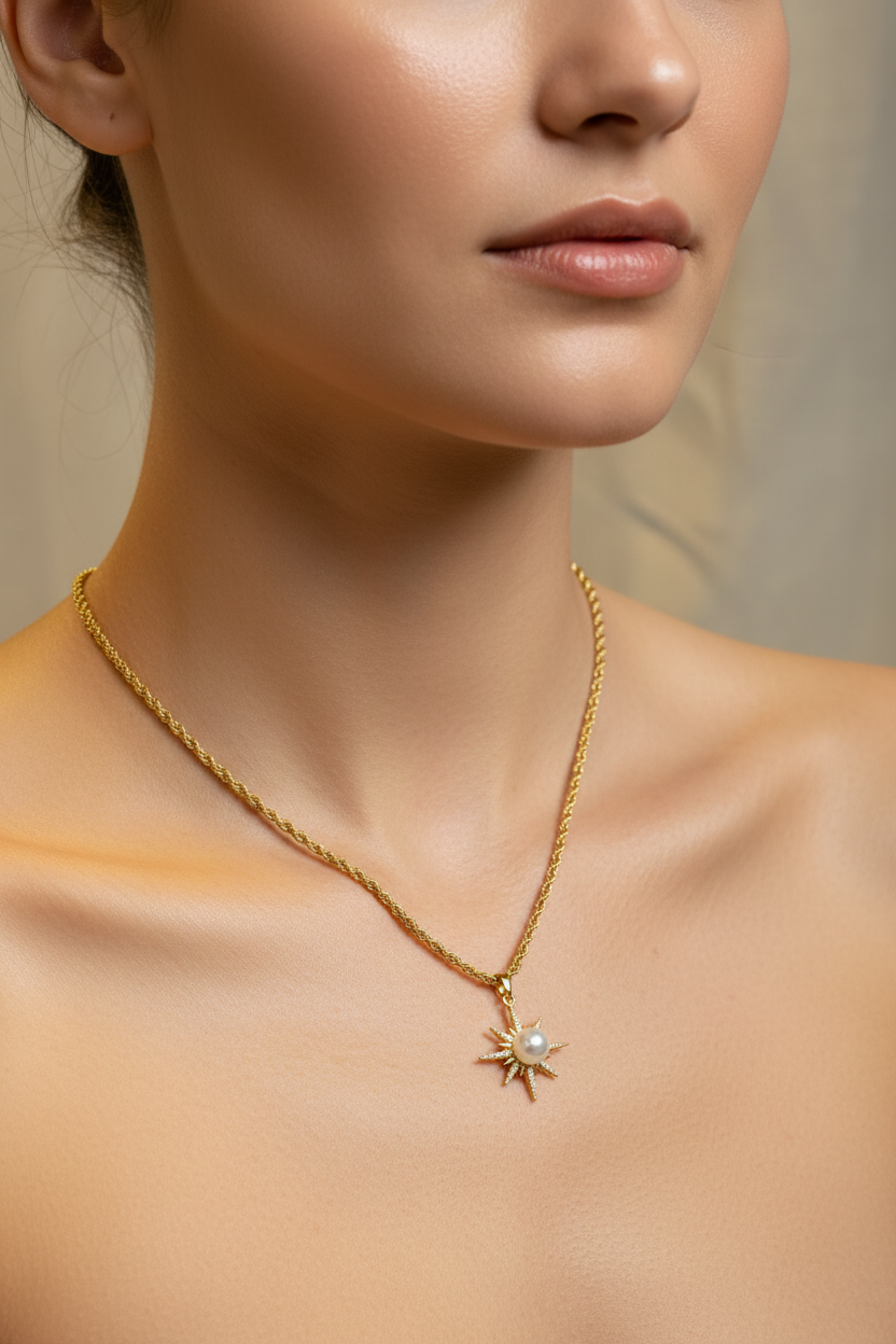 Pearl Radiance Necklace-C08
