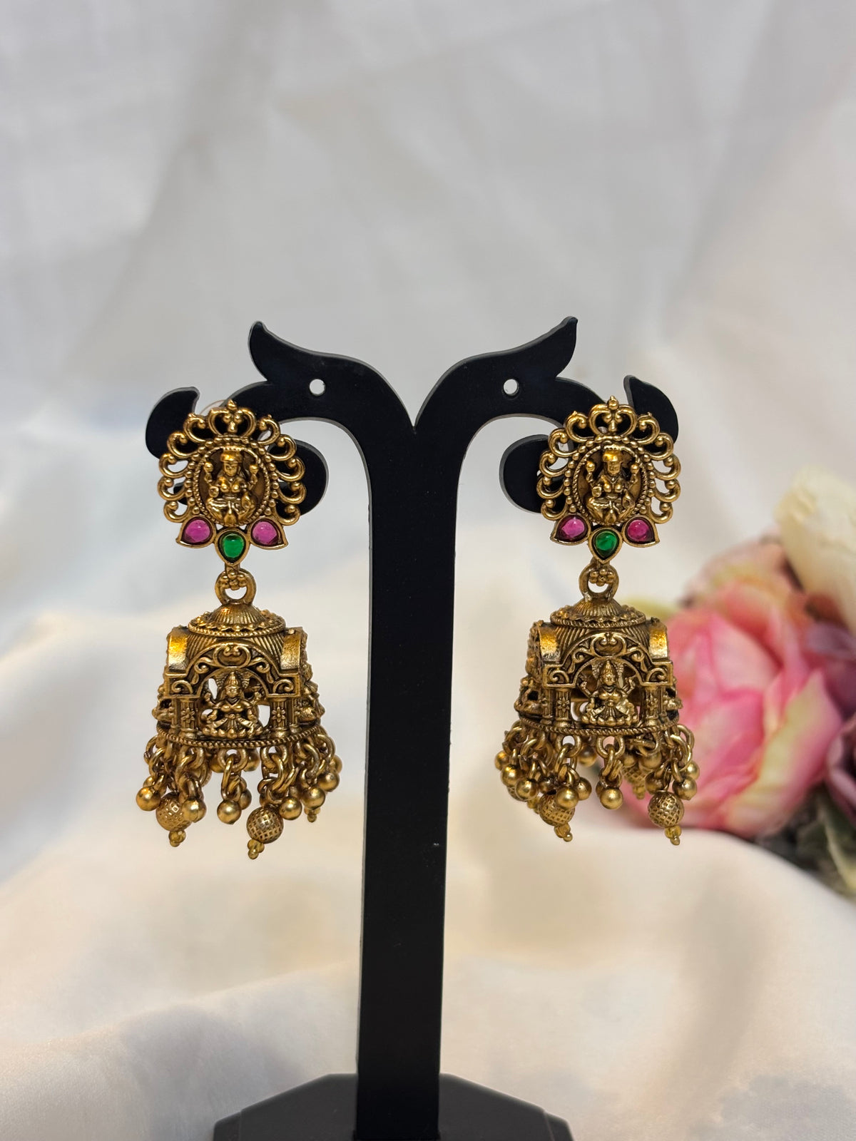 Lakshmi Temple Jhumka -J014