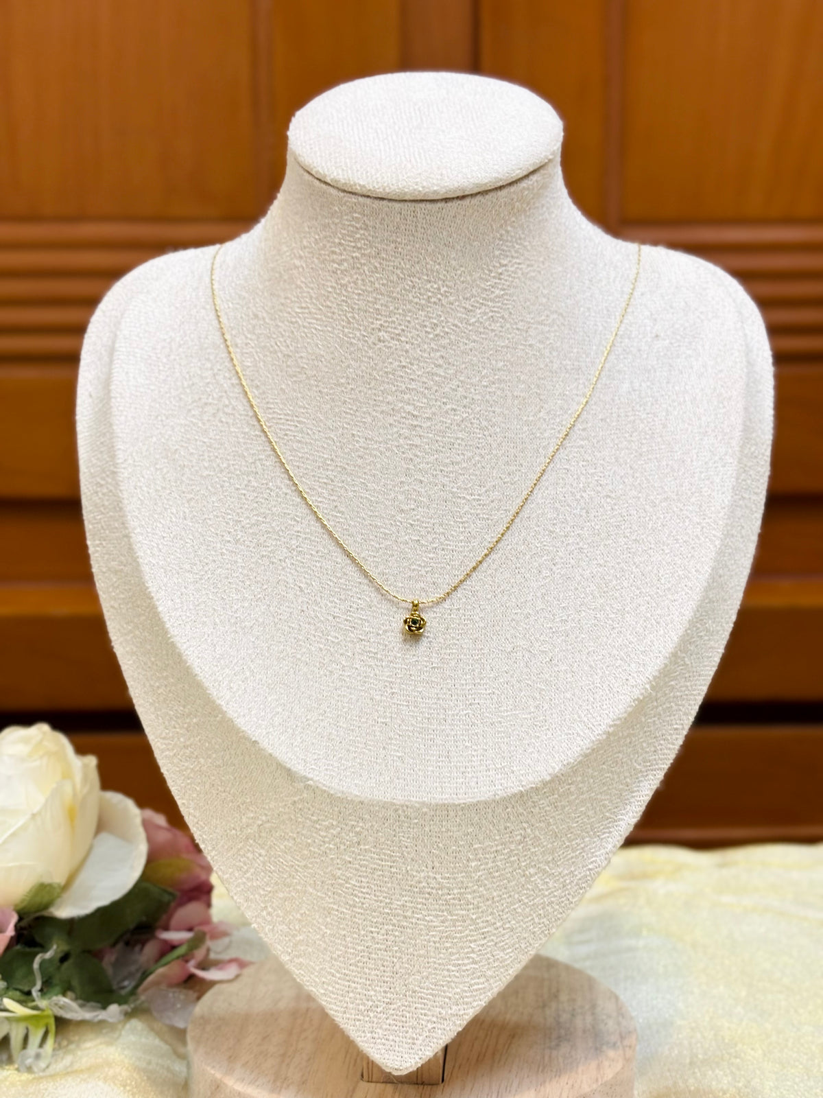 Rose necklace-C020