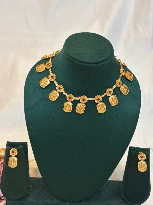 Lakshmi Bloom Necklace-CH016