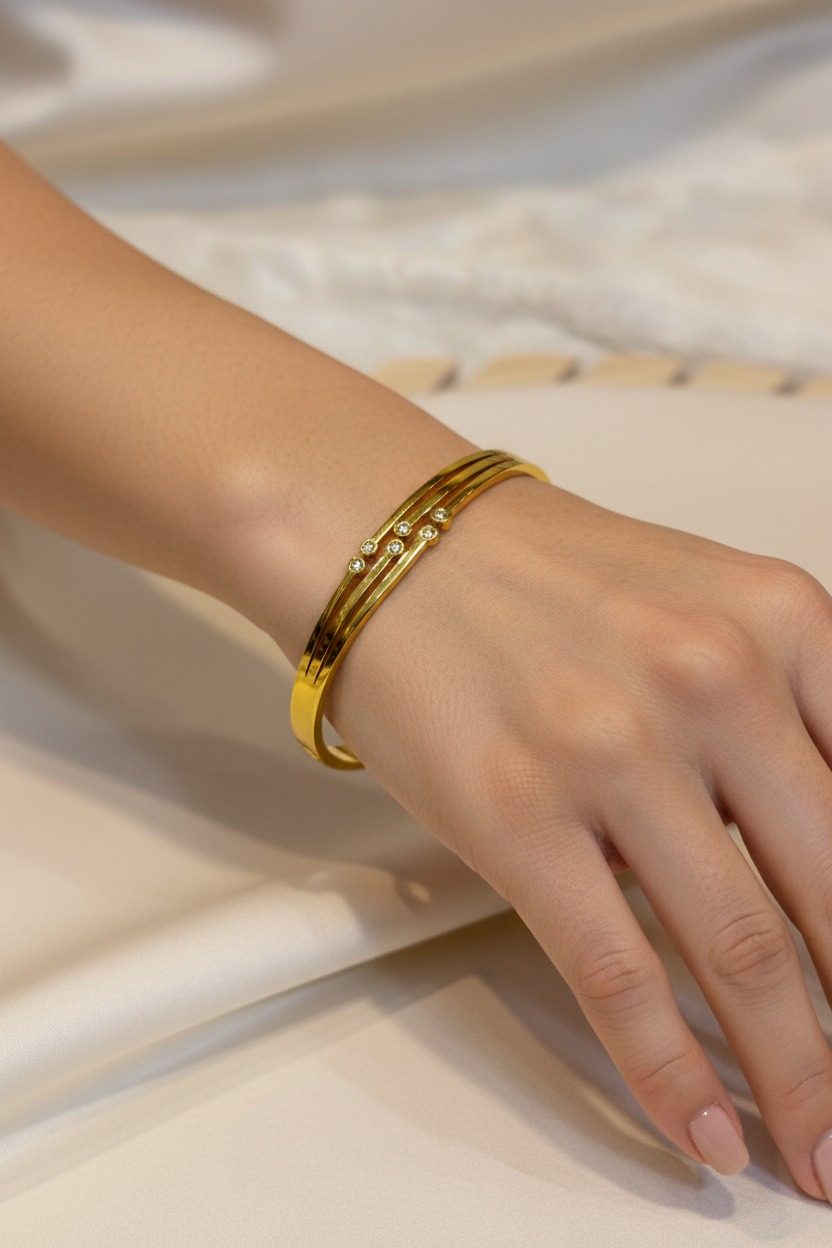 Starlight Lines Bangle -B04