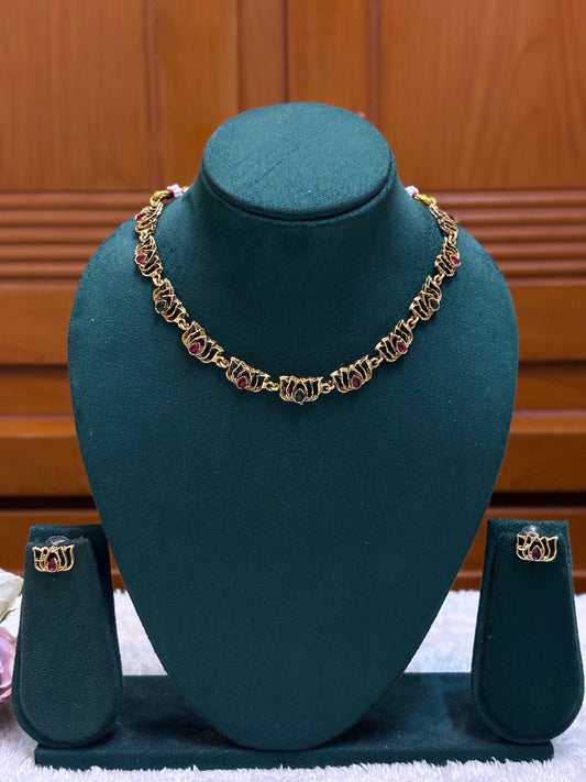 Lotus choker-CH048
