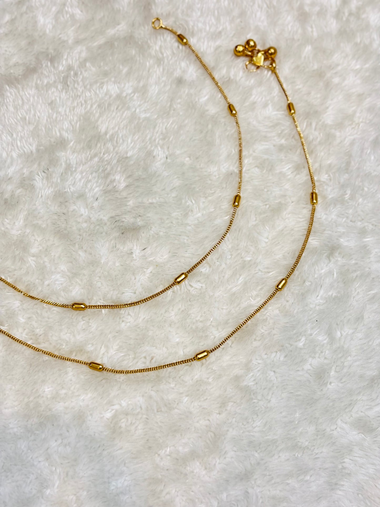 Nova Bead Anklet-A009