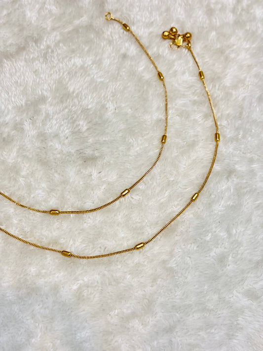 Nova Bead Anklet-A009