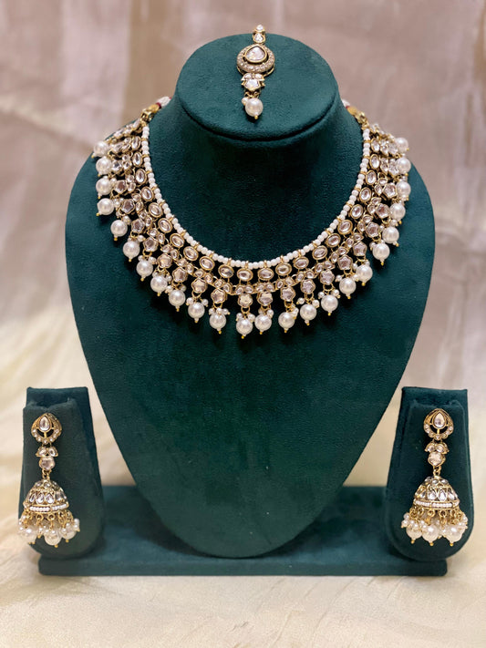 Kundan Bridal Jewelry Set-BR002(01)