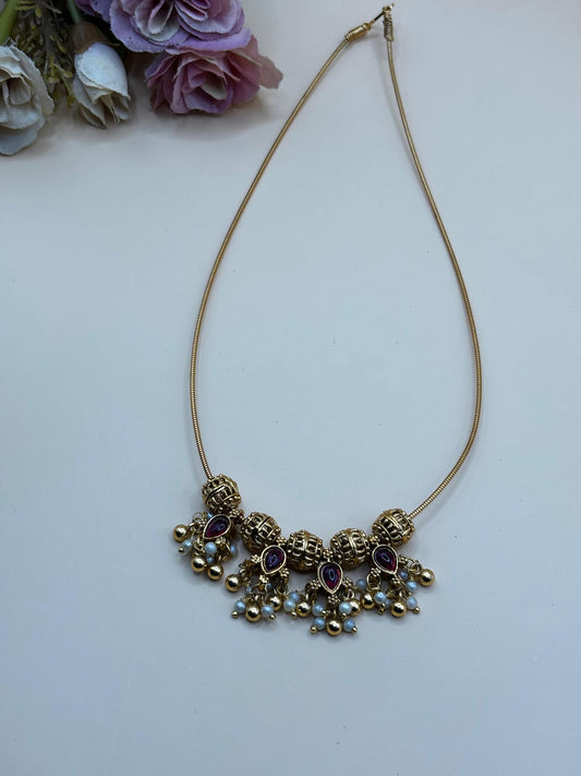 Dual Charm Reversible Necklace