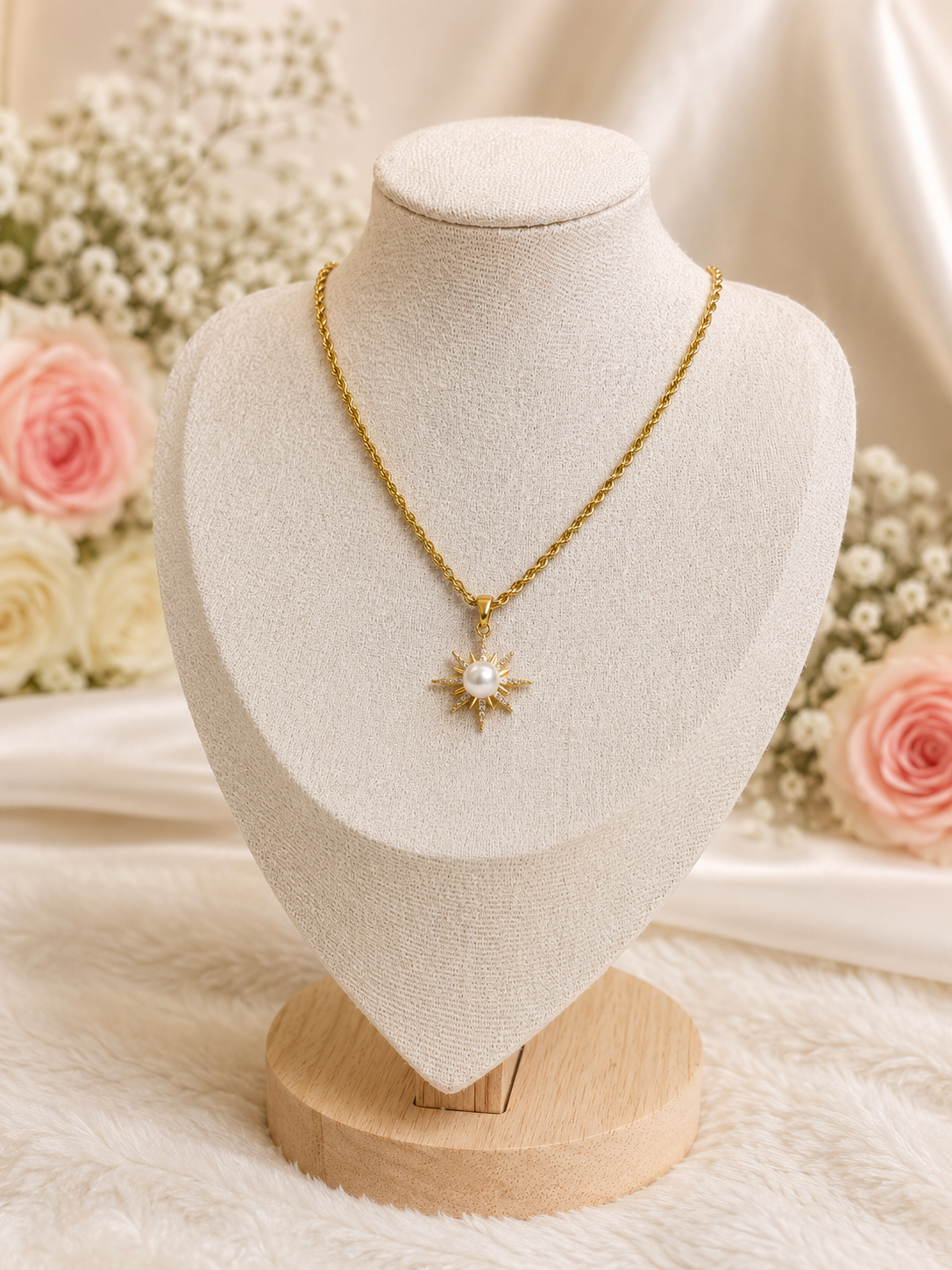 Pearl Radiance Necklace-C08