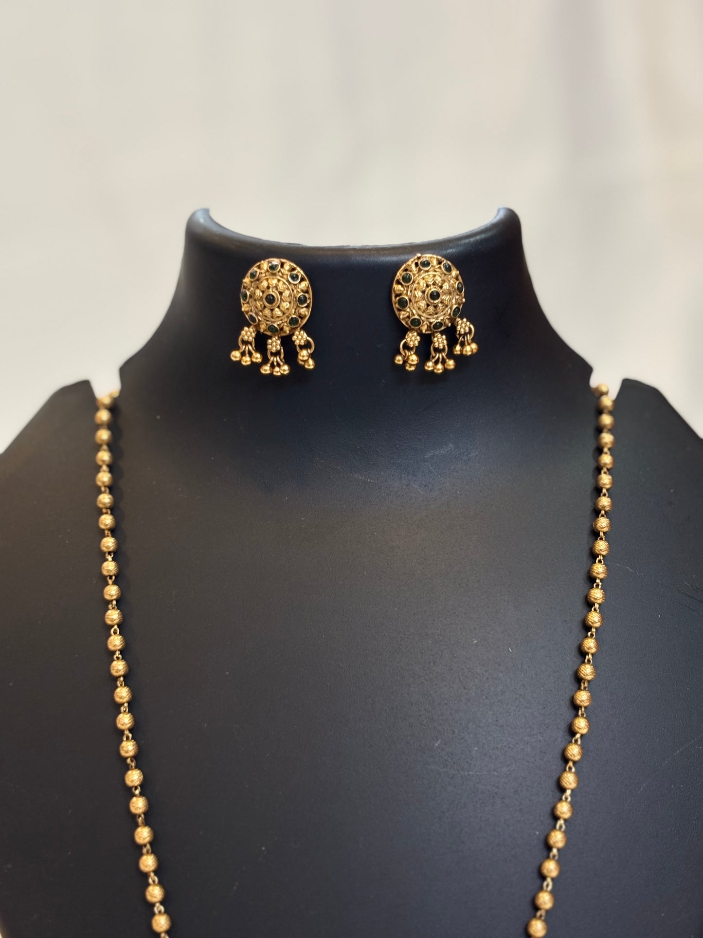 Temple Coin Ball Chain Set