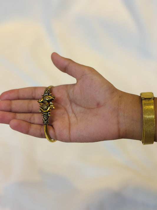Antique Peacock Bangle