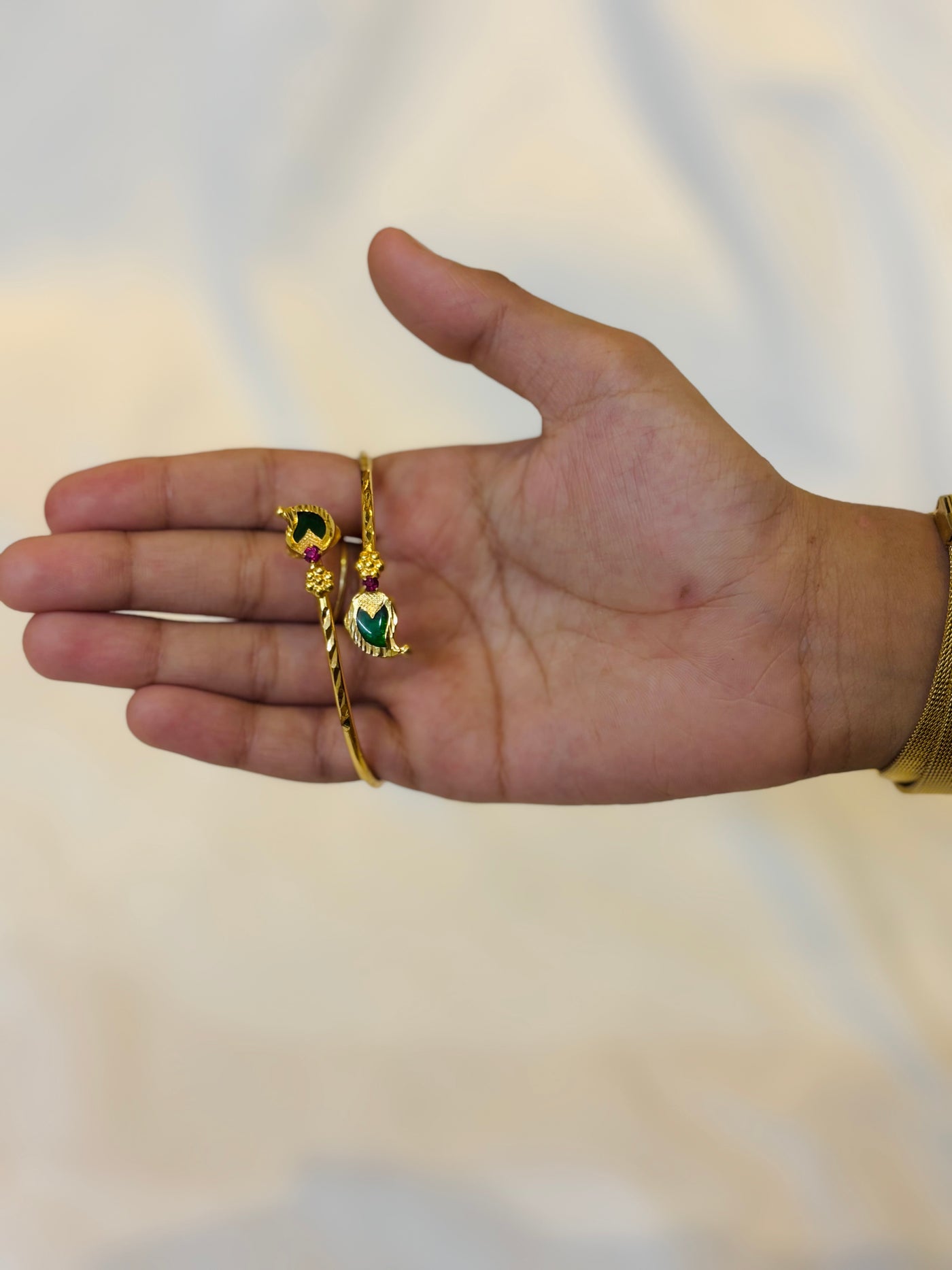 Palakka Peacock Bangle -BA001