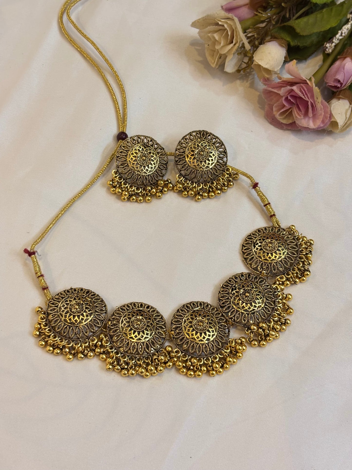 Antique Circular Choker