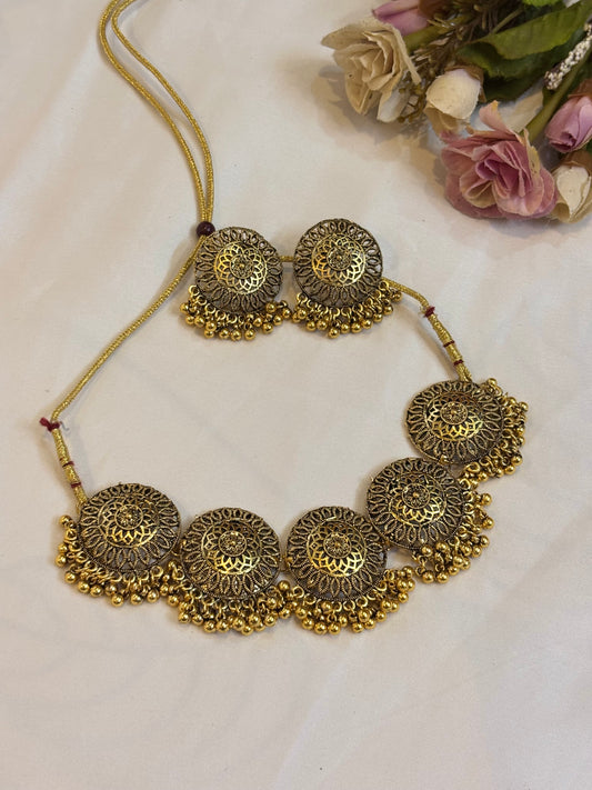 Antique Circular Choker