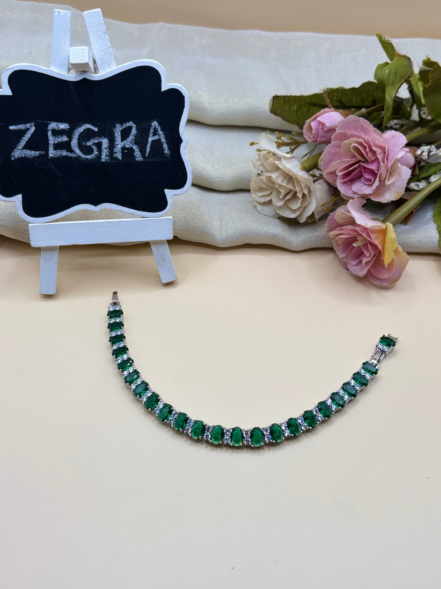 Emerald Elegance Bracelet
