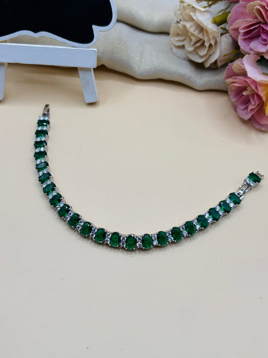 Emerald Elegance Bracelet