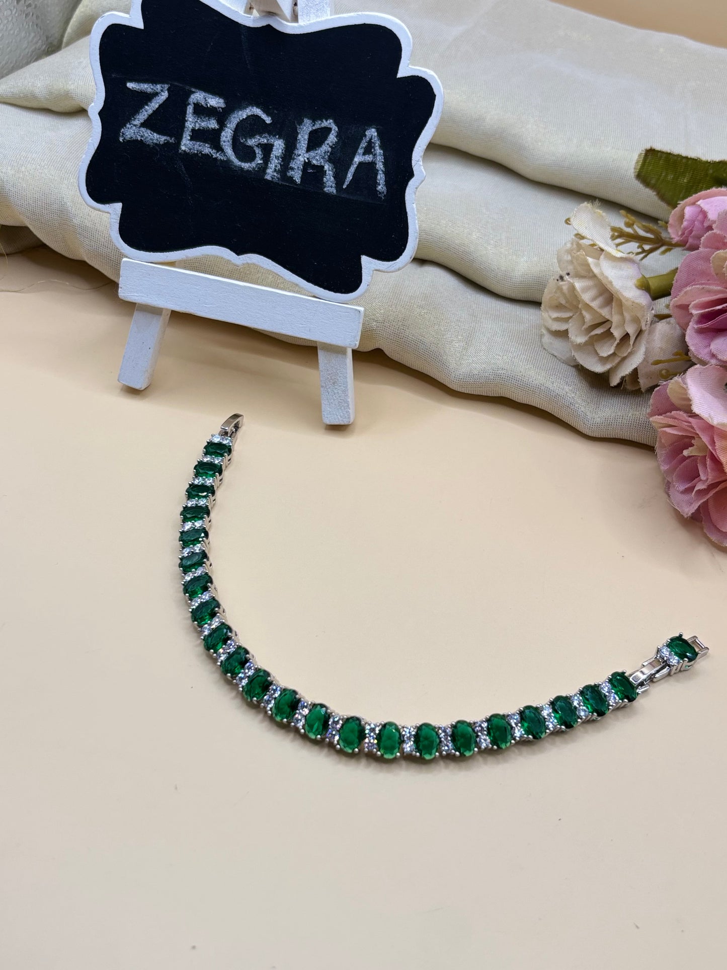 Emerald Elegance Bracelet