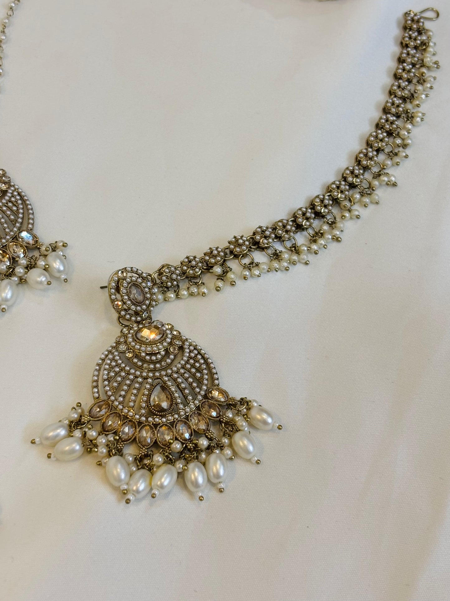 Royal Kundan Pearl Bridal Set