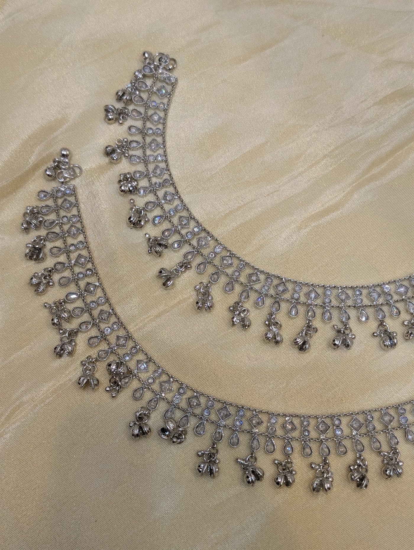 Noor Silver Payal-A007
